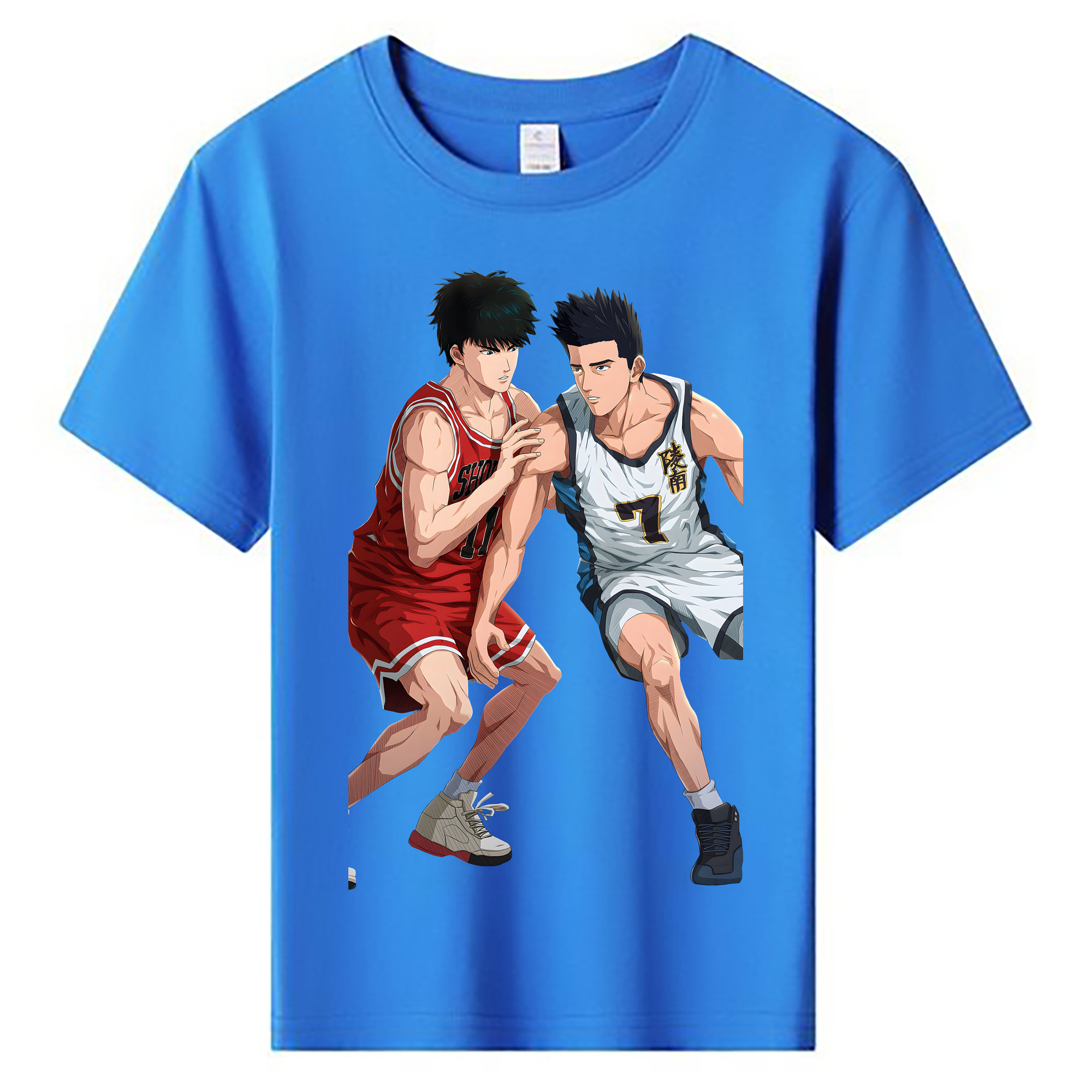 （画像用） SLAM DUNK／スラムダンク 綿100％キッズTシャツ（フロントプリント）